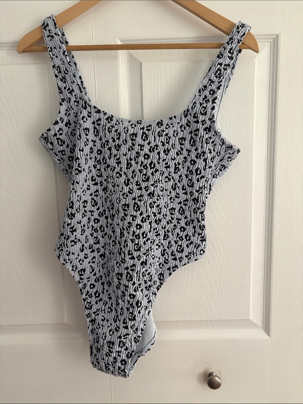 Good American Leopard One‑Piece Swimsuit